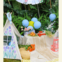 Kids DIY Painting Tent Playhouse with Art Supplies