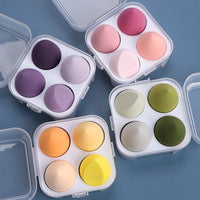 Makeup Sponge Blender Set for Liquid Foundation and Powder - Gourd, Teardrop, and Beveled Shapes