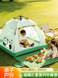 Foldable Pop-Up Kids Play Tent with Mosquito Net - Indoor/Outdoor Portable Sleeping & Game House