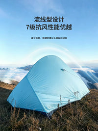 Himalaya Lightweight 2-Person Camping Tent for Hiking, Windproof & Rainproof