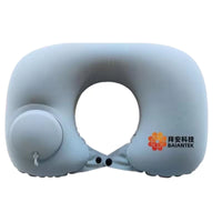 Inflatable U-Shaped Travel Neck Pillow with Eye Mask and Earplugs