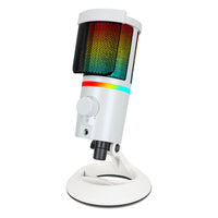 RGB Gaming USB Condenser Microphone for PC & Mobile Live Streaming