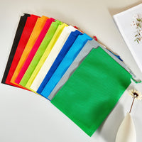 Non-Woven Drawstring Storage Bags for Shoes & Toys, Dustproof, Customizable Logo