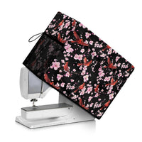 Sewing Machine Dust Cover with Custom Print Flannel Fabric