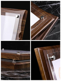 Acrylic Certificate Frame A3 A4 A5 for Awards Diplomas Photos Wall or Tabletop Display
