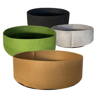Felt Fabric Grow Bags for Plants - Rectangular & Round Planters for Garden, Nursery, and Horticulture