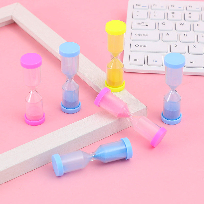 Kids' Colorful Sand Timer for Time Management & Decoration