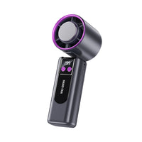 Portable Semiconductor Cooling Fan with Ice Compress Function, Foldable and Rechargeable, High-Speed Quiet Operation
