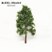 Model Wire Trees for Architectural Sand Table and DIY Micro Landscape Scenery, Green, 7-17cm