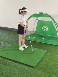 Golf Hitting Mat Thickened Indoor Swing Practice Training Aid