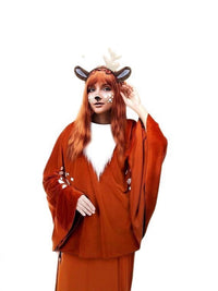 Christmas Reindeer Elf Witch Cosplay Costume Set