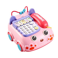 Kids Multifunctional Telephone Toy with Music and Stories for Early Education