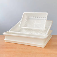Thickened Seedling Tray with Lid for Succulents and Seed Starting, Gardening Tray