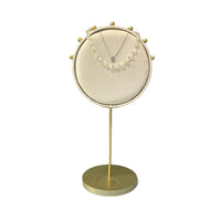 Premium Jewelry Display Stand for Earrings, Necklaces, and Bracelets - White
