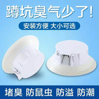 Squat Toilet Odor Blocker Plug for Pit Toilets