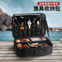 Fishing Tackle Bag with DIY Dividers, Multi-functional Storage for Fishing Tools and Gear