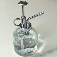 Vintage Glass Plant Mister with Pressure Sprayer for Indoor Plants and Disinfection, 200ml
