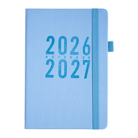 Undated Daily Planner Notebook, 365-Day Productivity Journal with English Pages
