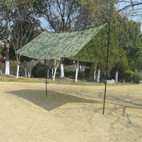 Outdoor Waterproof Sunshade Tent Tarp for Camping Beach