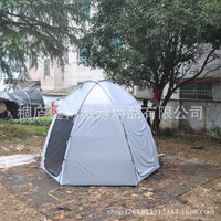 Waterproof UV Protection 6-Person Hexagonal Family Camping Tent