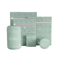 Embroidered Thick Double-Layer Laundry Bag for Delicates