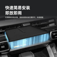 Wireless Charging Silicone Pad for 2026 Toyota RAV4 / Wildlander, Anti-slip Dustproof Car Interior Mat
