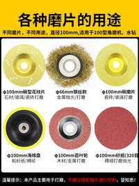 Drill to Angle Grinder Converter Kit for Cutting, Grinding, Polishing, and Rust Removal