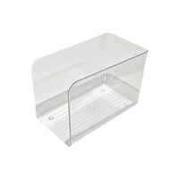 Clear Acrylic Bookends Desk Organizer Book Holder File Storage Box