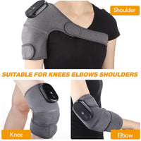 Heated Knee Massager Wrap with Moxibustion for Joint Pain Relief