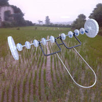 Manual Rice Seeder Planter for Paddy Fields and Millet, Hand-Pulled Spot Seeder