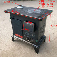 Portable Wood Burning Stove for Outdoor Heating and Disaster Relief, Dual-Purpose Coal/Wood Fire Pit