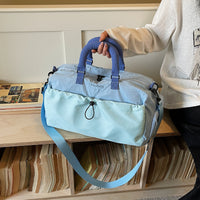 Large Capacity Travel Duffel Bag for Women, Wet and Dry Separation, Gym & Swim Handbag, Short Trip Carry-on Luggage