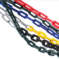 Swing Chain Extension Kit with Coated Steel Chains for Outdoor Swings and Rocking Chairs