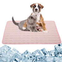 Pet Cooling Mat for Dogs and Cats, Breathable Summer Bed for Kennels