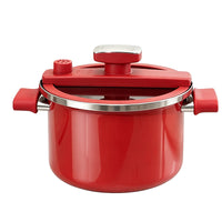 Japanese 6.5L Large Capacity Enamel Micro-Pressure Stew Pot for Home Use