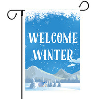 Seasonal Garden Flag Double-Sided Autumn Yard Outdoor Decorative Welcome Flag
