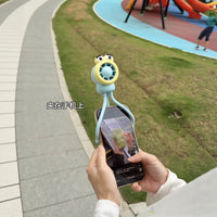 Mini Octopus Fan with Phone Holder, Portable Foldable Desktop Fan