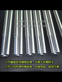 Aluminum Alloy Tent Poles for Single/Double Person Outdoor Tents, Folding Support Rods, Lightweight & Durable