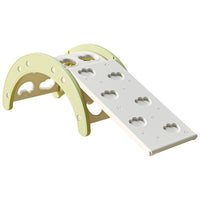 Kids' Sensory Integration Training Quarter-Circle Balance Beam and Climbing Toy