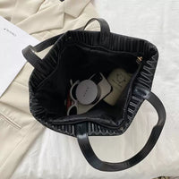 2024 New Fashion Retro Large Capacity Tote Bag Korean Style Shoulder Bag for College Students