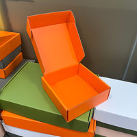 Colored Extra Hard Small Express Box for Clothes Socks Underwear Packaging - Three-Layer Double-Sided Airplane Box Paper Box