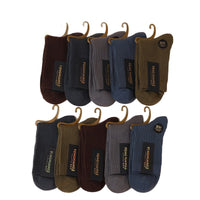 Men's Mid-Calf Cotton Socks, Thickened for Autumn/Winter, Solid Color, Sweat-Absorbent, Business, Anti-Odor, Antibacterial