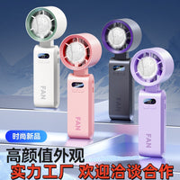 Portable Semiconductor Cooling Handheld Fan with Neck Strap