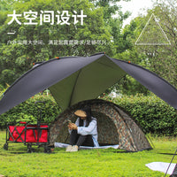 Outdoor Silver-Coated Black Sunshade Rainproof Triangle Tarp for Camping and Beach