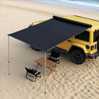 Portable Aluminum Alloy Car Side Awning Tent for Outdoor Camping, Sunshade, Rainproof, Mosquito Net