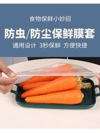 Disposable Food Grade Elastic Bowl Covers for Food Storage