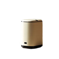 Slim Press-Top Trash Can for Narrow Spaces