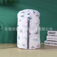 Printed Laundry Wash Bags Set for Delicates and Underwear, Machine Wash Protection