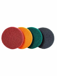 Scouring Pad Drill Brush Attachment for Kitchen Tile Glass Cleaning Polishing Deburring