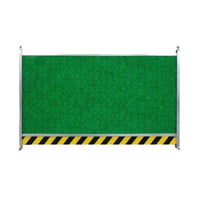 Temporary Construction Site Hoarding Fence Panel with Steel Frame